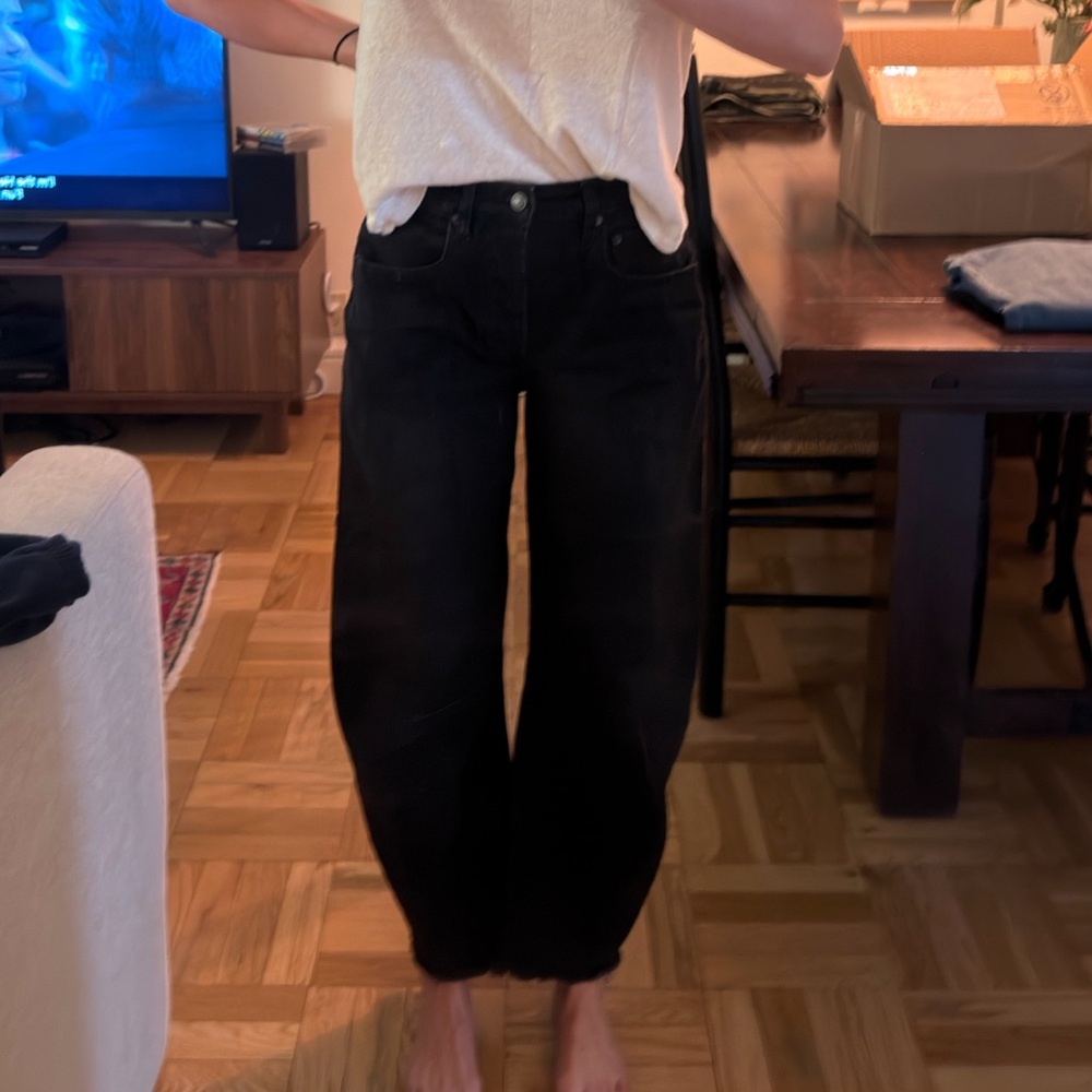 Black Ruti Barrel Jean size 00